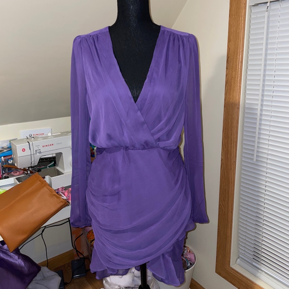 Purple dress